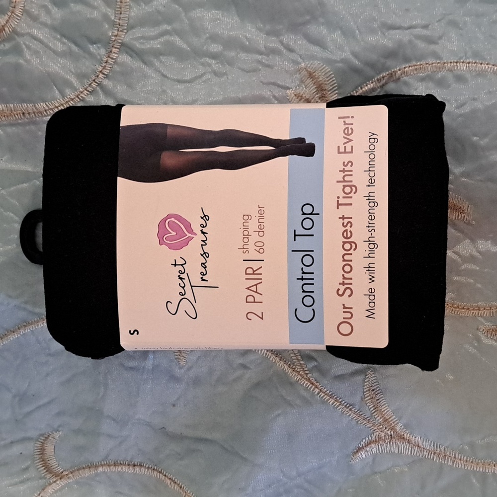 Womens Secret Treasures Control Top Tights